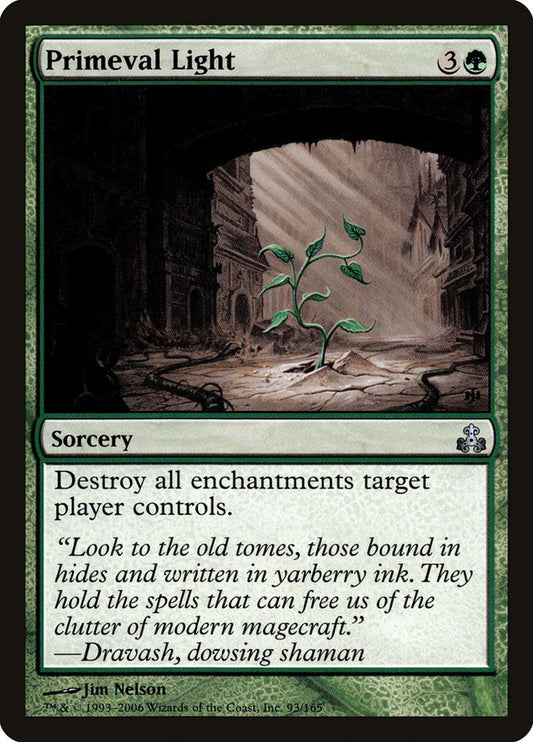 MTG Card Title: Primeval Light GPT/93