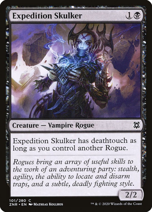 MTG Card Title: Expedition Skulker ZNR/101