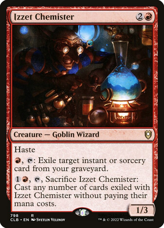MTG Card Title: Izzet Chemister CLB/798