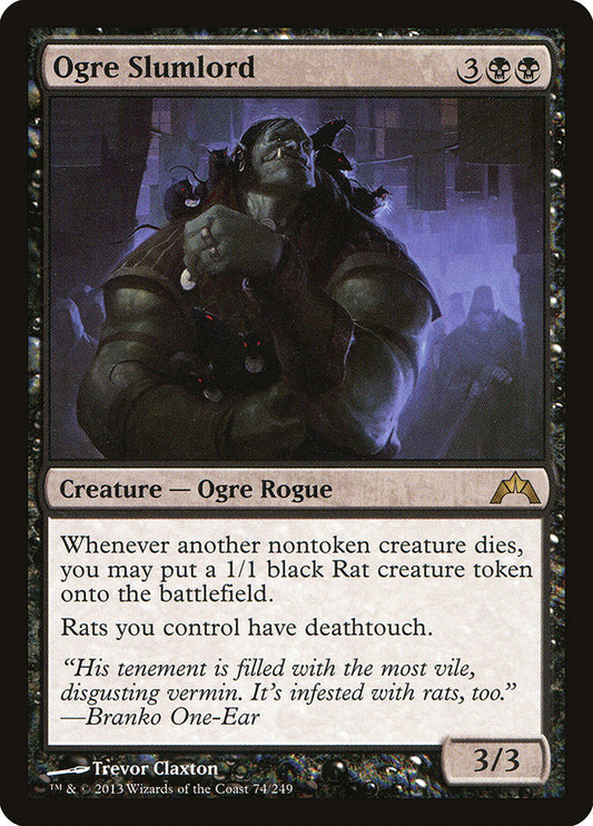 MTG Card Title: Ogre Slumlord GTC/74