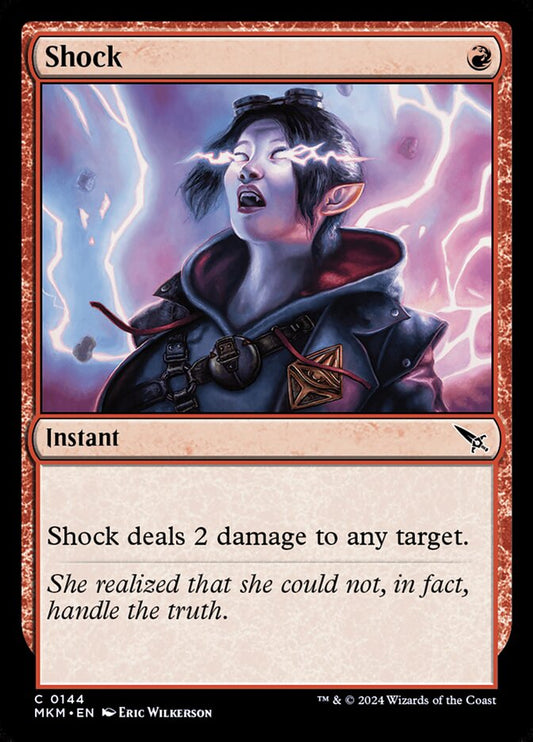 MTG Card Title: Shock MKM/144