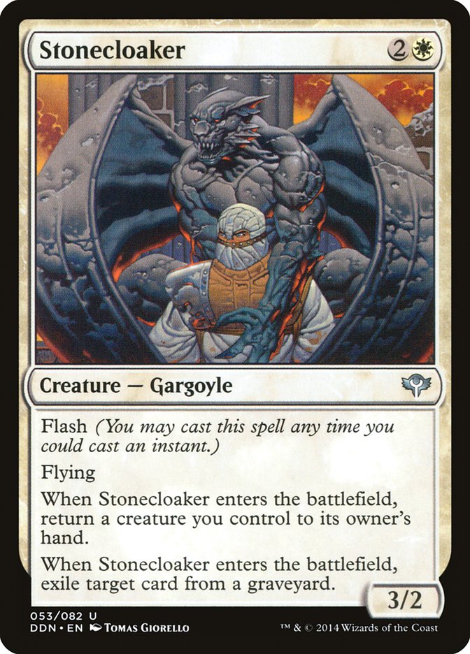 MTG Card Title: Stonecloaker DDN/53