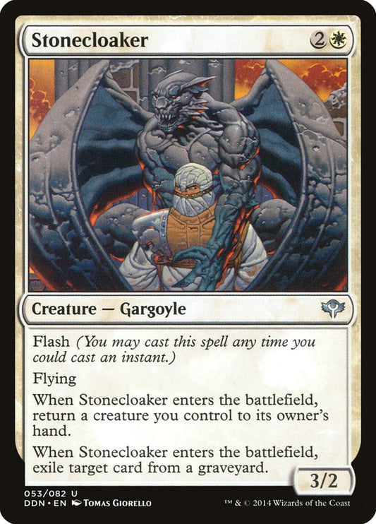 MTG Card Title: Stonecloaker DDN/53