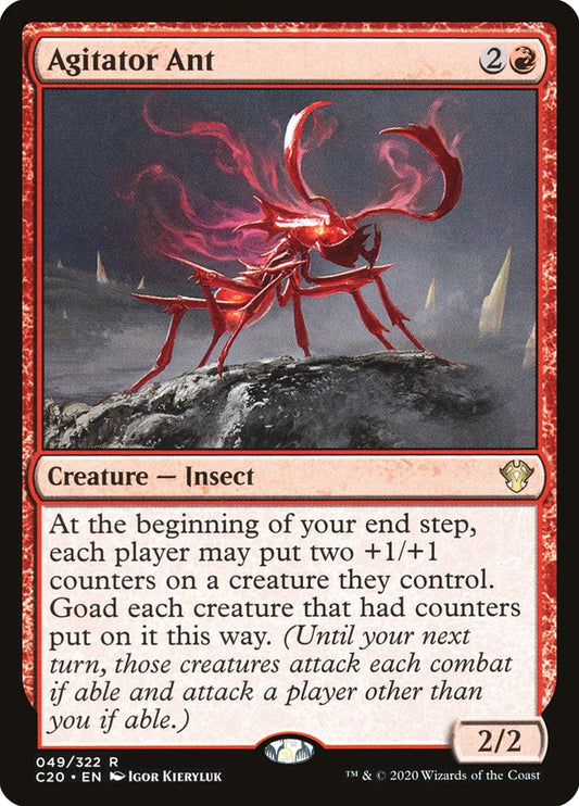MTG Card Title: Agitator Ant C20/49