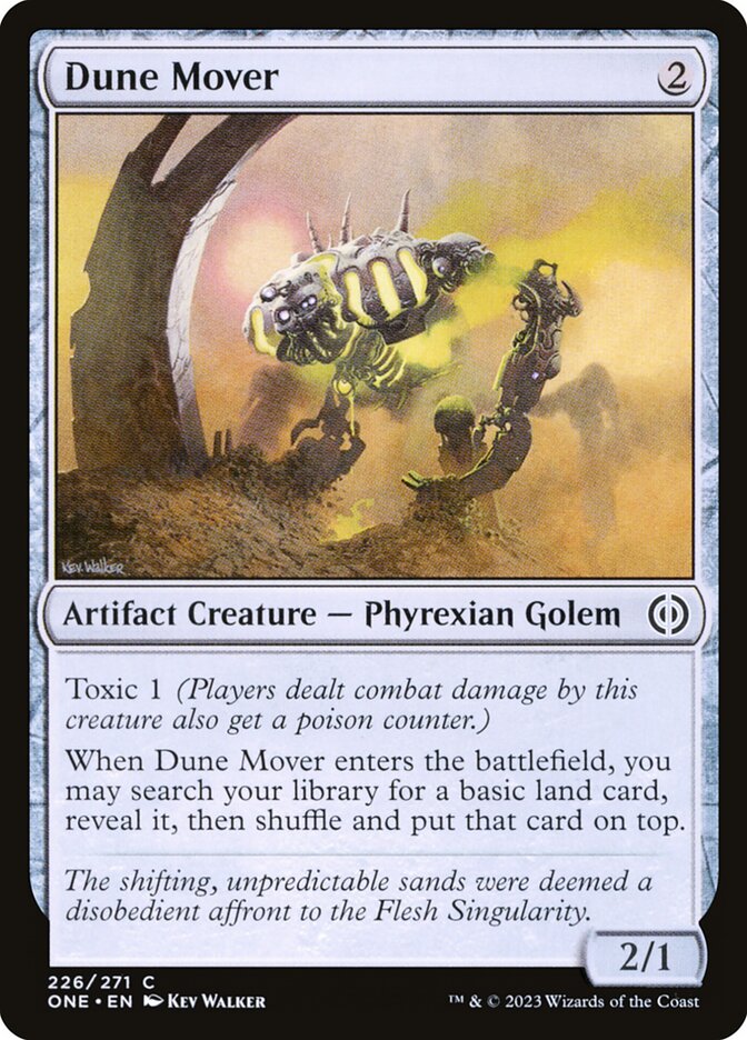MTG Card Title: Dune Mover ONE/226