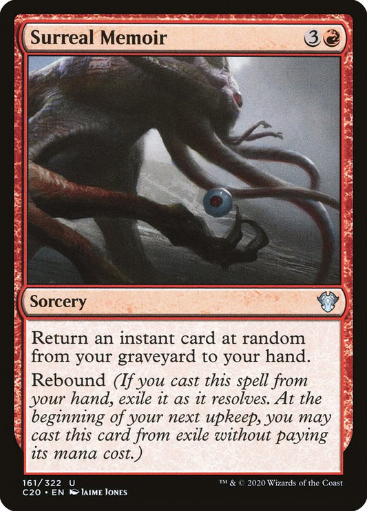 MTG Card Title: Surreal Memoir C20/161
