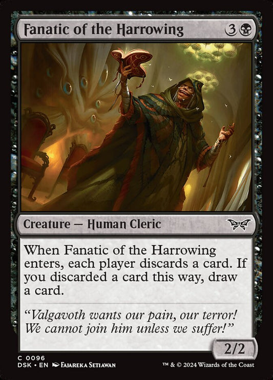 MTG Card Title: Fanatic of the Harrowing DSK/96