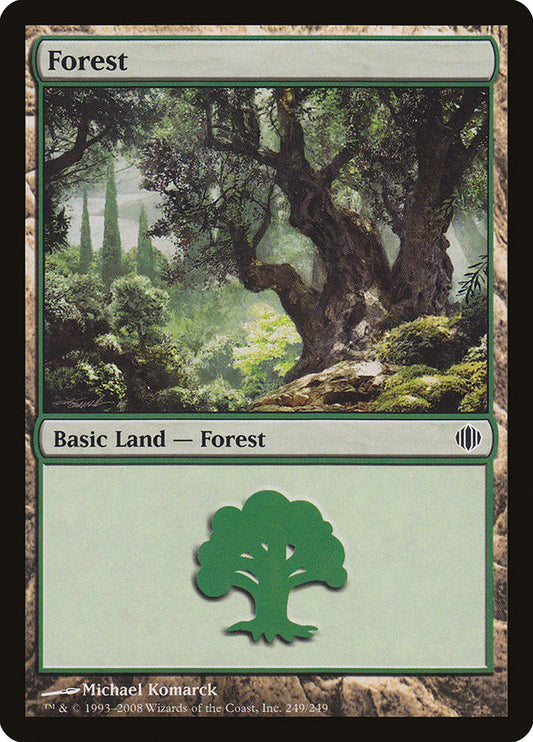 MTG Card Title: Forest ALA/249