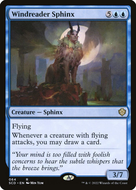 MTG Card Title: Windreader Sphinx SCD/64