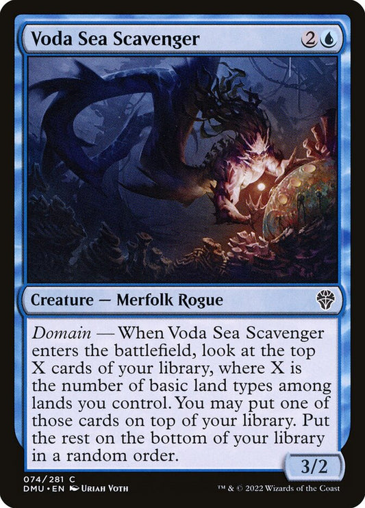 MTG Card Title: Voda Sea Scavenger DMU/74