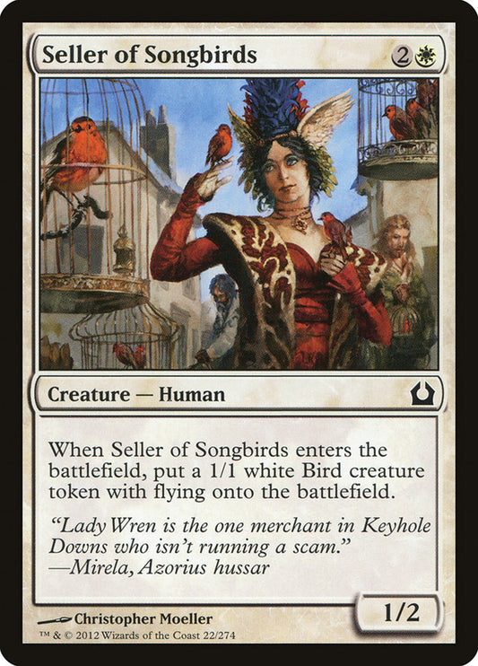 MTG Card Title: Seller of Songbirds RTR/22