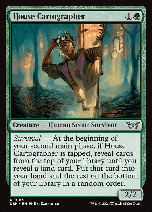 MTG Card Title: House Cartographer DSK/185