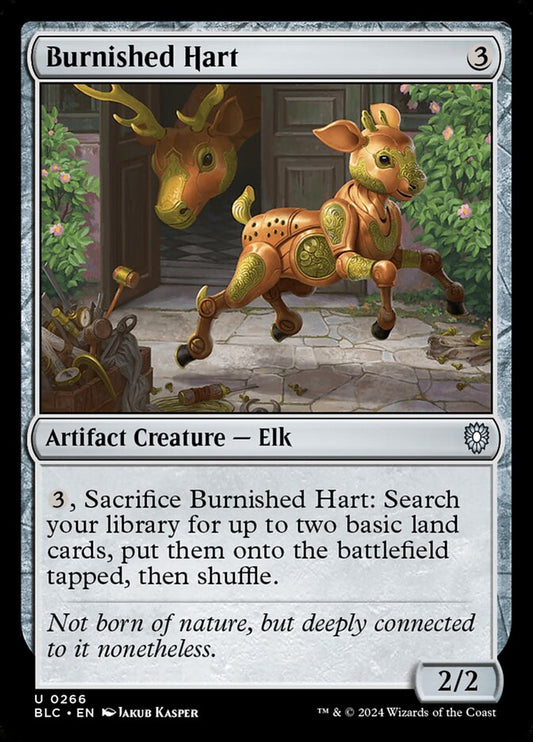 MTG Card Title: Burnished Hart BLC/266