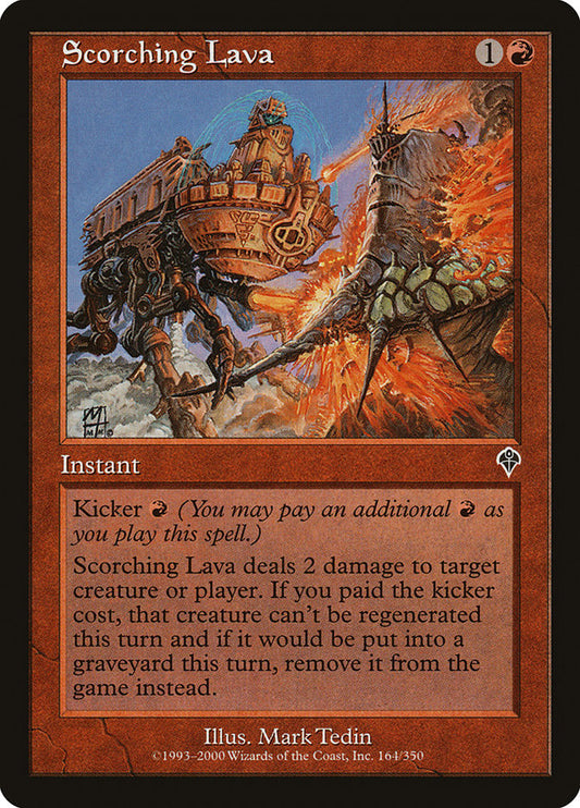 MTG Card Title: Scorching Lava INV/164
