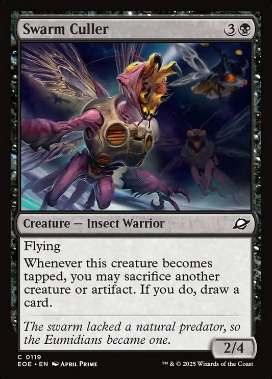 MTG Card Title: Swarm Culler EOE/119