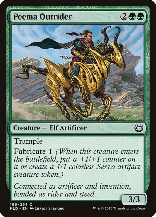 MTG Card Title: Peema Outrider KLD/166