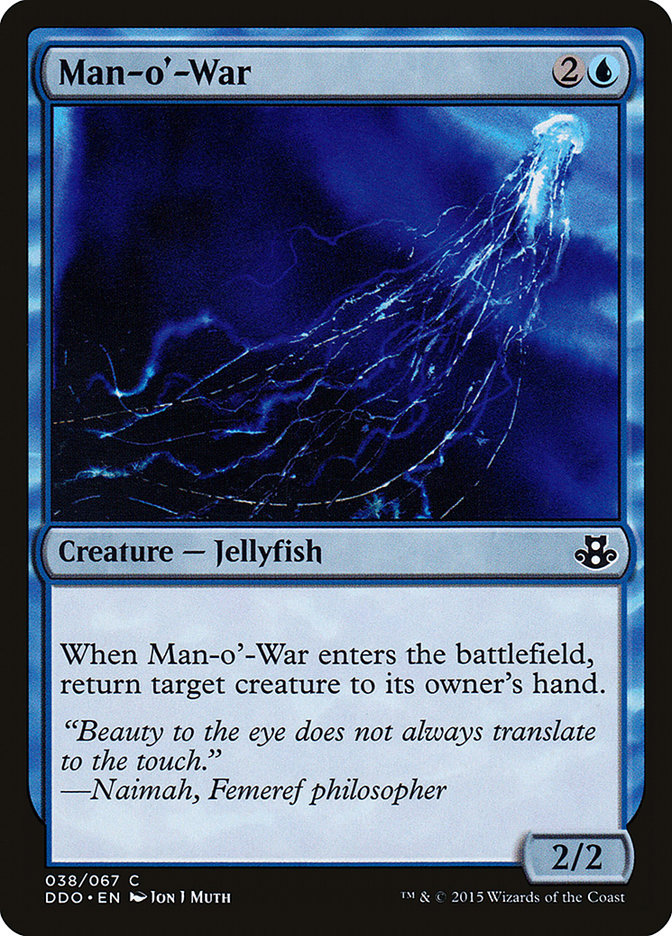 MTG Card Title: Man-o'-War DDO/38