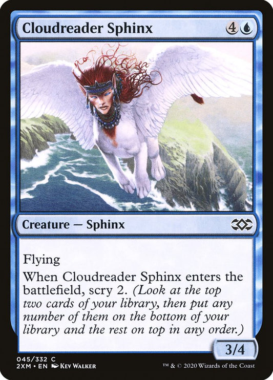 MTG Card Title: Cloudreader Sphinx 2XM/45