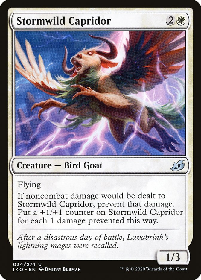 MTG Card Title: Stormwild Capridor IKO/34