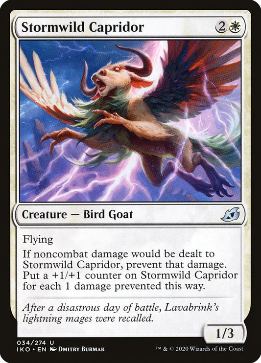 MTG Card Title: Stormwild Capridor IKO/34