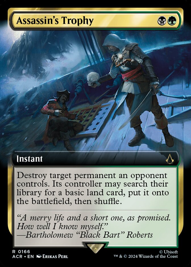 MTG Card Title: Assassin's Trophy ACR/166