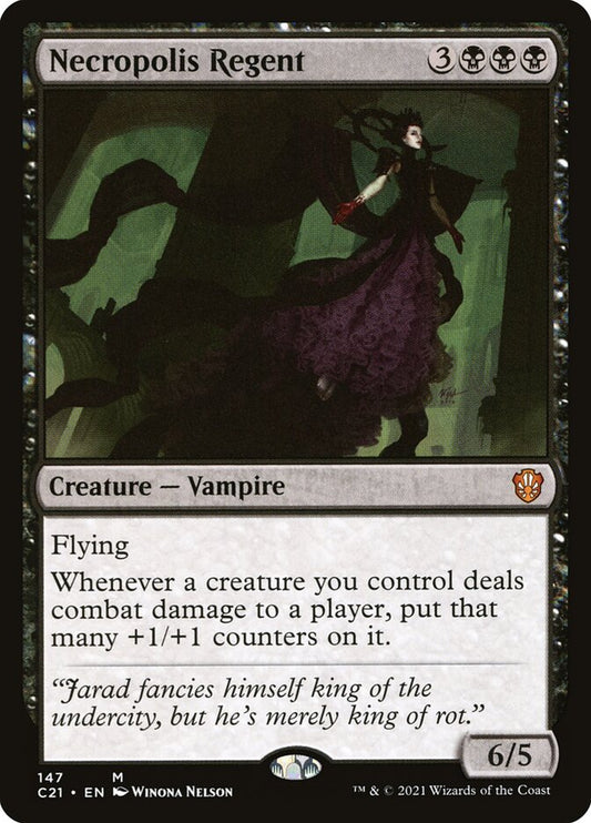 MTG Card Title: Necropolis Regent C21/147