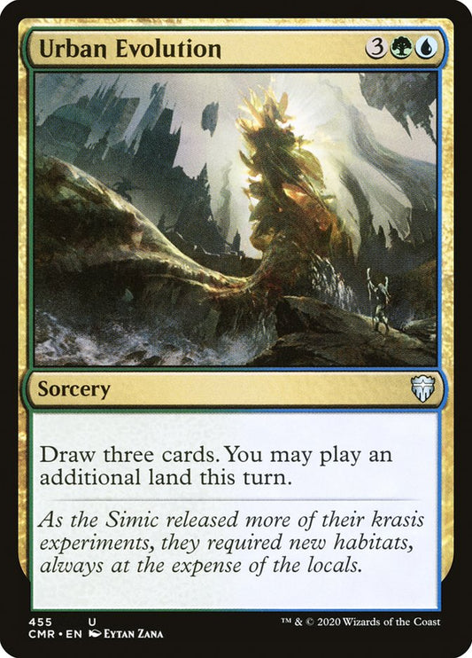 MTG Card Title: Urban Evolution CMR/455