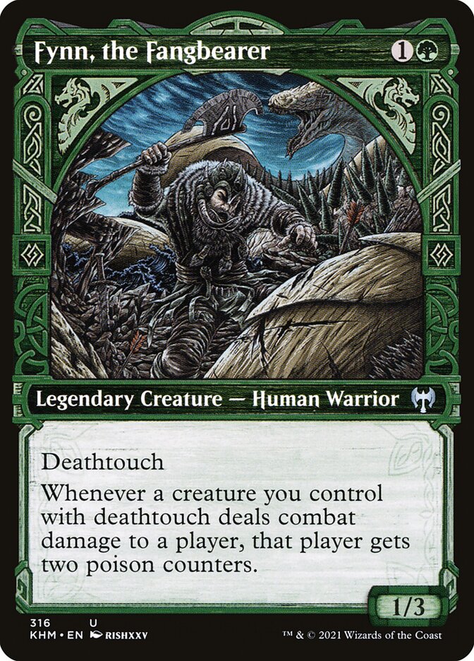 MTG Card Title: Fynn, the Fangbearer KHM/316