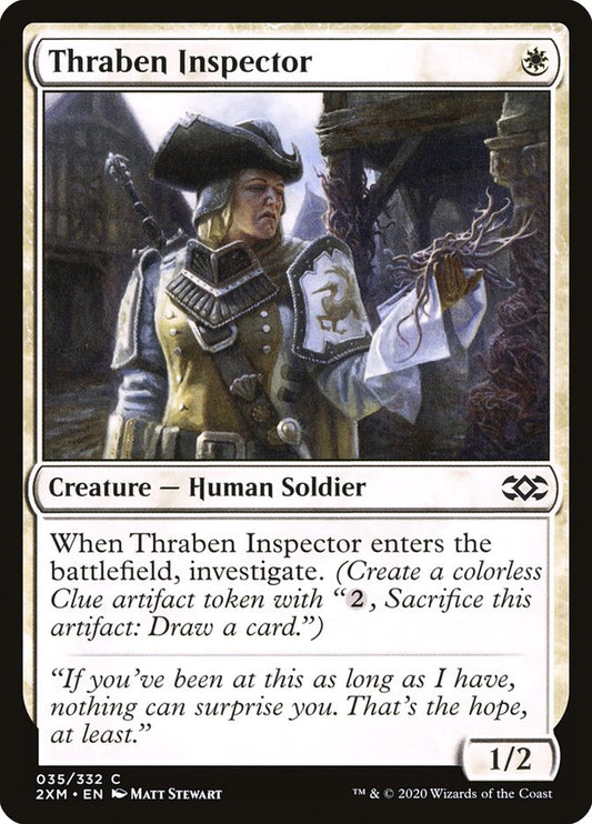 MTG Card Title: Thraben Inspector 2XM/35