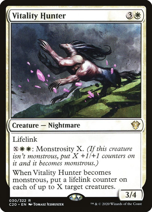 MTG Card Title: Vitality Hunter C20/30