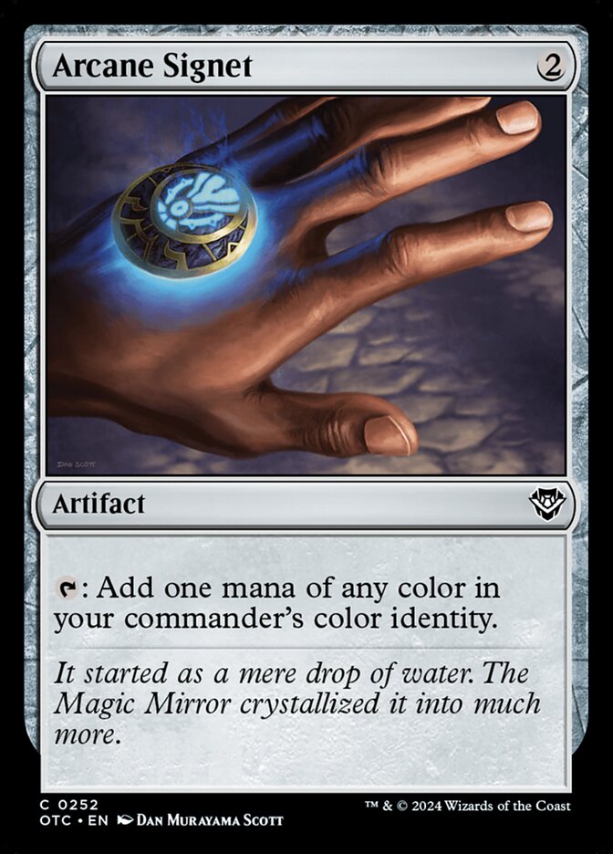 MTG Card Title: Arcane Signet OTC/252