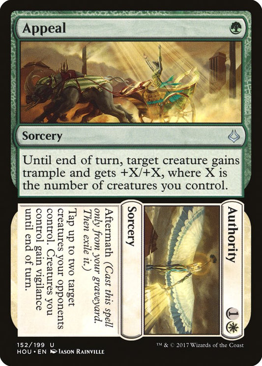 MTG Card Title: Appeal // Authority HOU/152