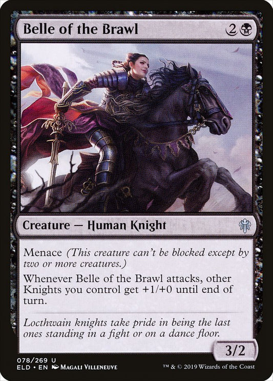 MTG Card Title: Belle of the Brawl ELD/78