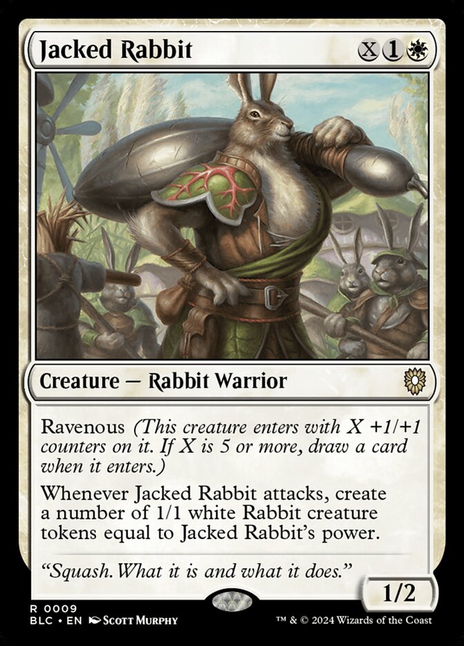 MTG Card Title: Jacked Rabbit BLC/9