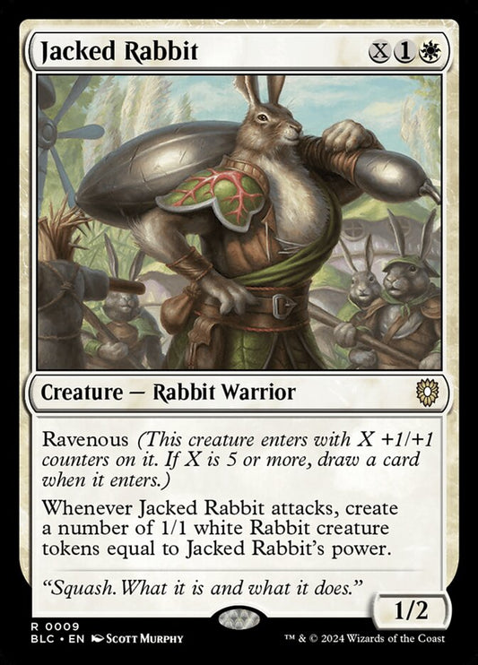 MTG Card Title: Jacked Rabbit BLC/9