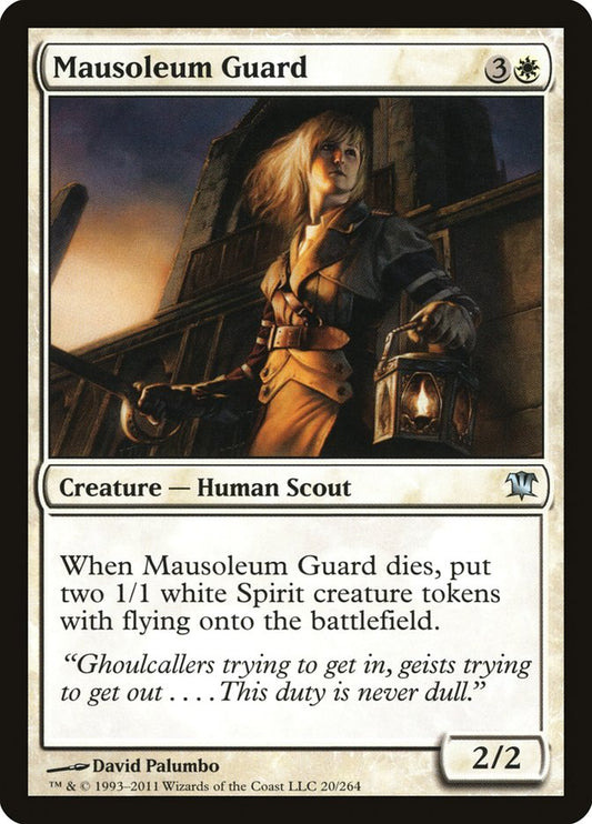 MTG Card Title: Mausoleum Guard ISD/20