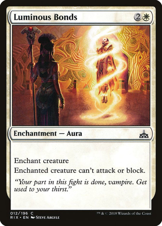 MTG Card Title: Luminous Bonds RIX/12