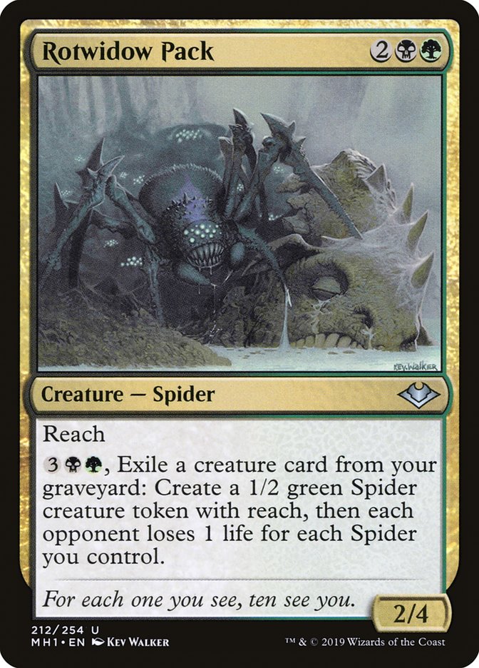MTG Card Title: Rotwidow Pack MH1/212