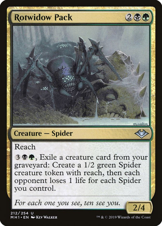 MTG Card Title: Rotwidow Pack MH1/212