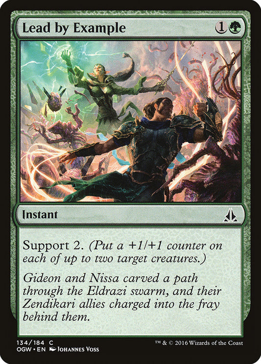 MTG Card Title: Lead by Example OGW/134
