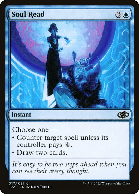 MTG Card Title: Soul Read J22/17