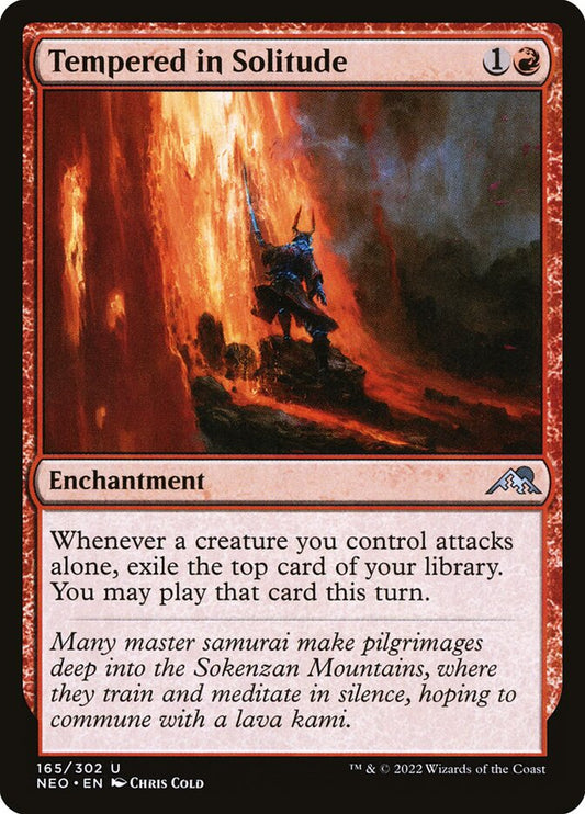 MTG Card Title: Tempered in Solitude NEO/165