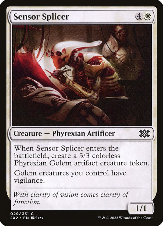 MTG Card Title: Sensor Splicer 2X2/29