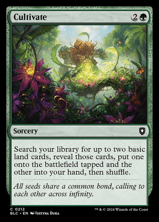 MTG Card Title: Cultivate BLC/212