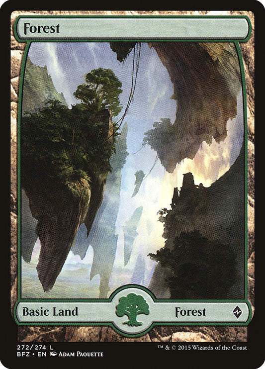 MTG Card Title: Forest BFZ/272