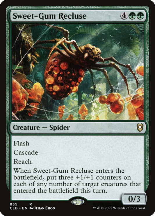 MTG Card Title: Sweet-Gum Recluse CLB/835