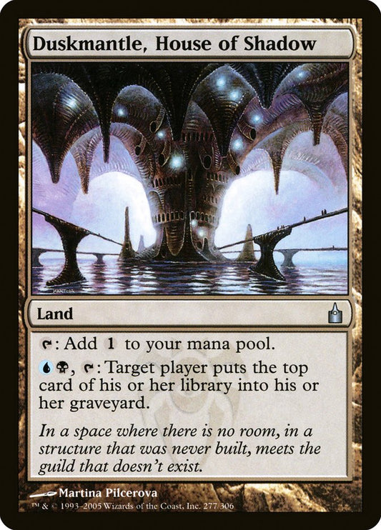 MTG Card Title: Duskmantle, House of Shadow RAV/277