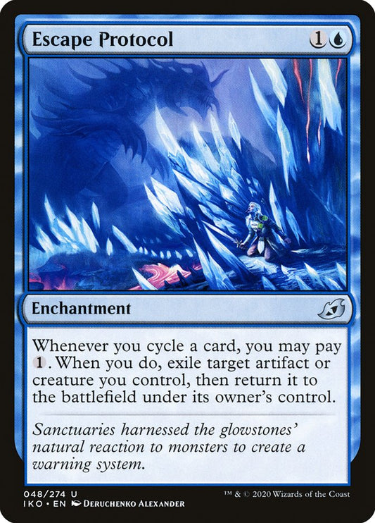 MTG Card Title: Escape Protocol IKO/48