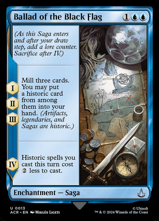 MTG Card Title: Ballad of the Black Flag ACR/13