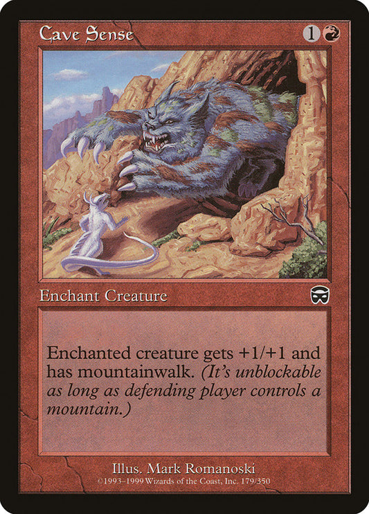 MTG Card Title: Cave Sense MMQ/179